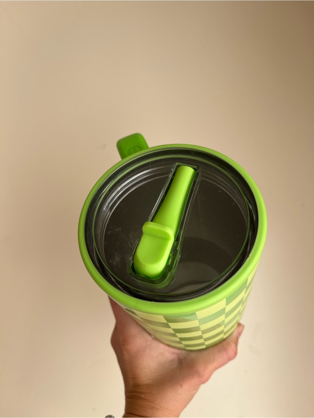 Honeydew Checkered 40 oz hydro jug - Picture 3 of 4